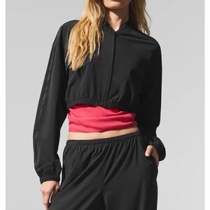 Cropped Breezy Full-Zip Cover Up BRAND NEW UNUSED $128 Small